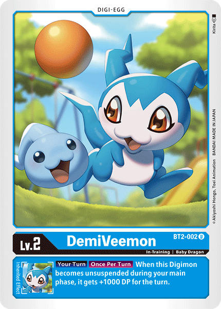 DemiVeemon [BT2-002] [Release Special Booster Ver.1.5] | The Gaming-Verse