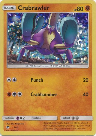 Crabrawler (7/12) [McDonald's Promos: 2017 Collection] | The Gaming-Verse