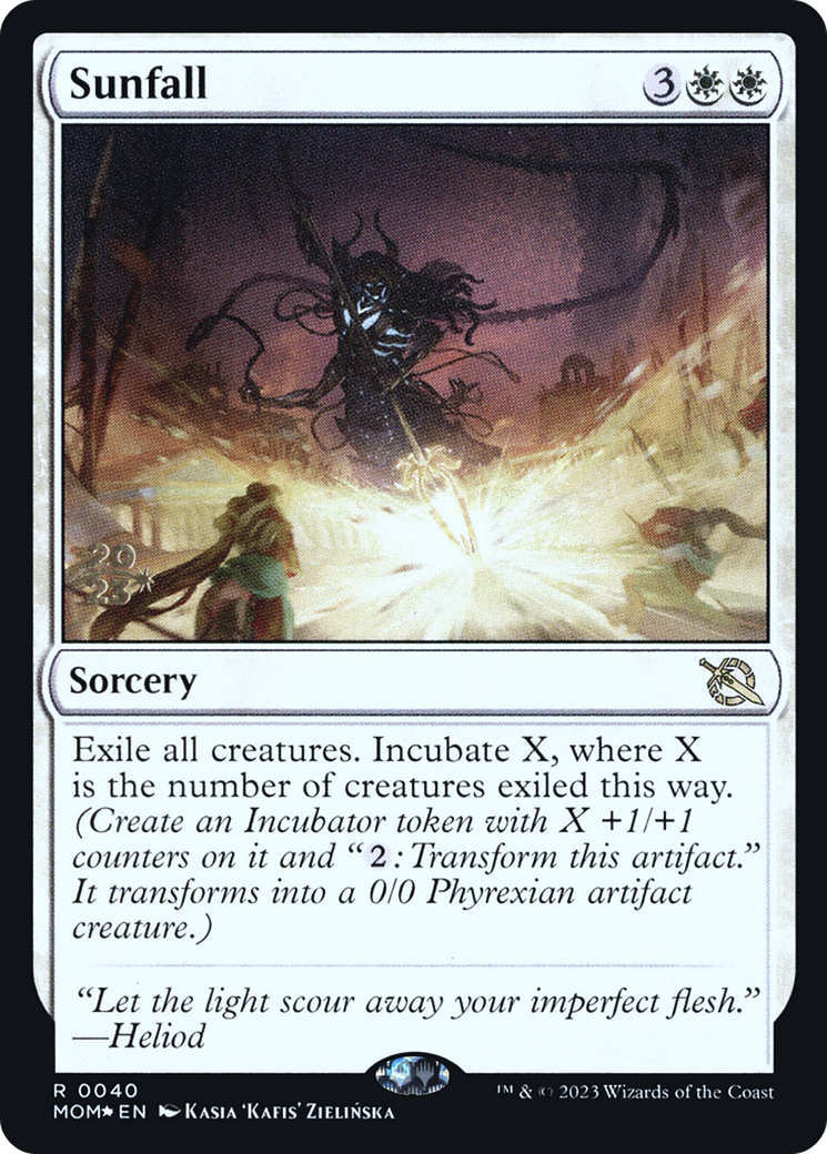 Sunfall [March of the Machine Prerelease Promos] | The Gaming-Verse