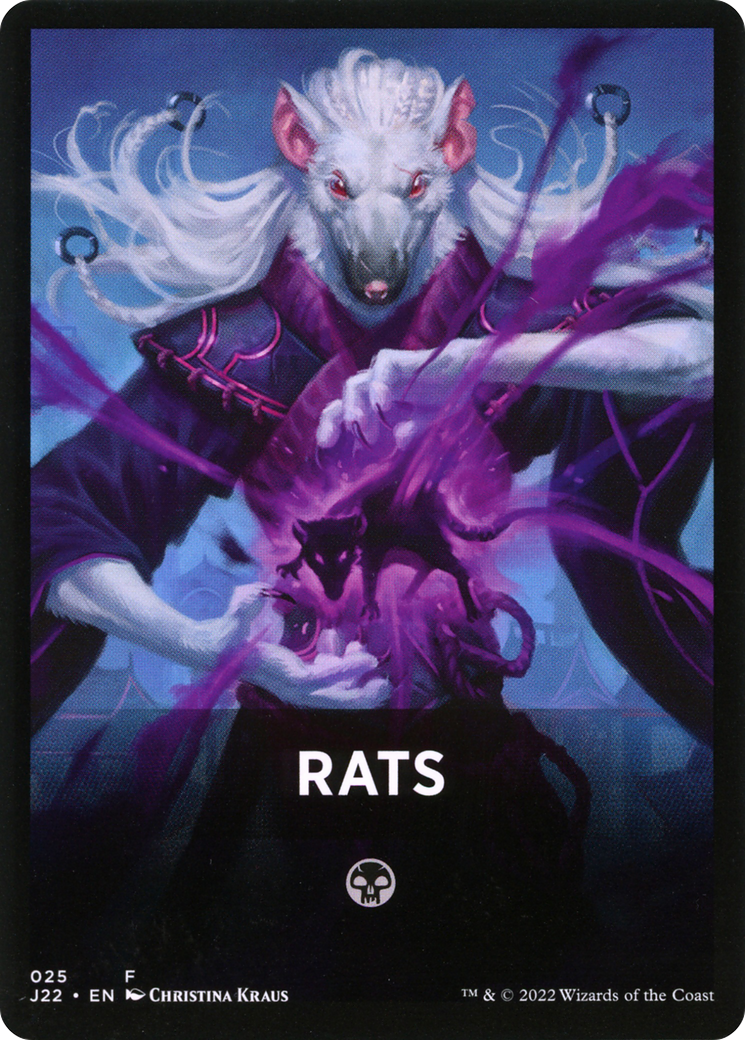 Rats Theme Card [Jumpstart 2022 Front Cards] | The Gaming-Verse