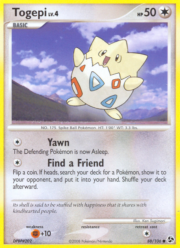 Togepi (88/106) [Diamond & Pearl: Great Encounters] | The Gaming-Verse