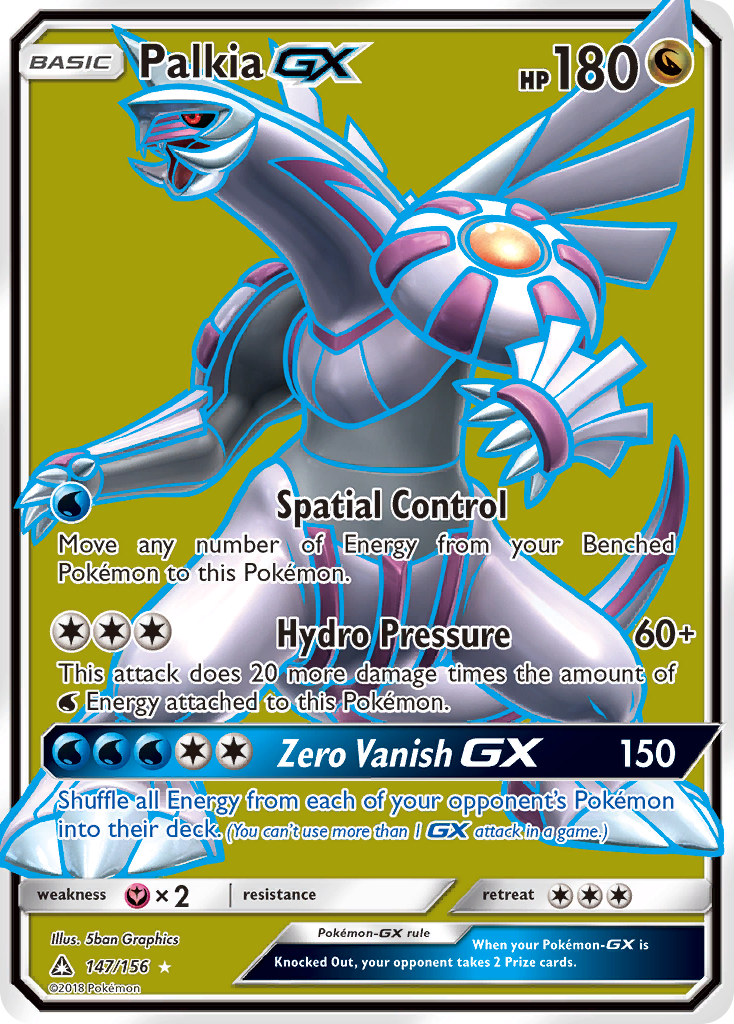 Palkia GX (147/156) [Sun & Moon: Ultra Prism] | The Gaming-Verse