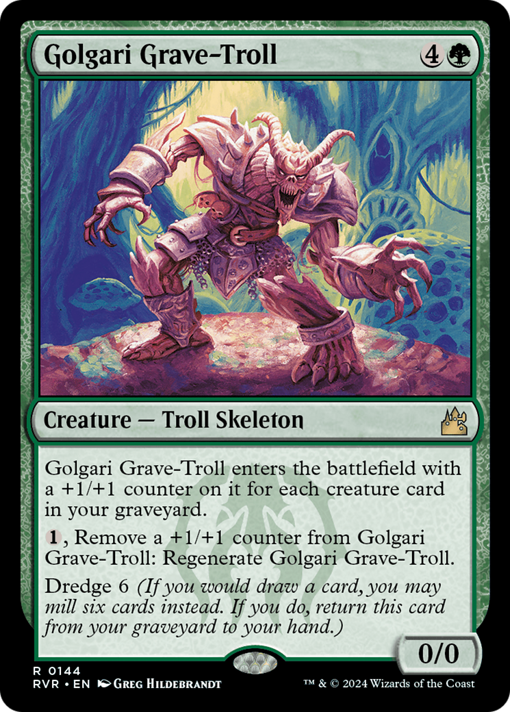 Golgari Grave-Troll [Ravnica Remastered] | The Gaming-Verse