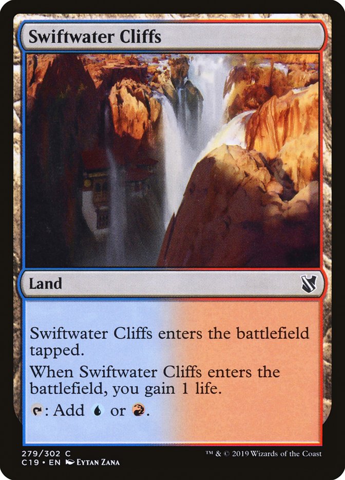 Swiftwater Cliffs [Commander 2019] | The Gaming-Verse