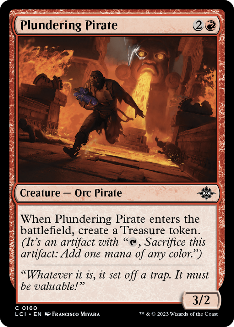 Plundering Pirate [The Lost Caverns of Ixalan] | The Gaming-Verse