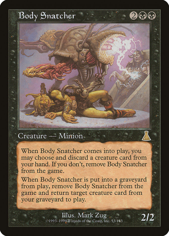 Body Snatcher [Urza's Destiny] | The Gaming-Verse