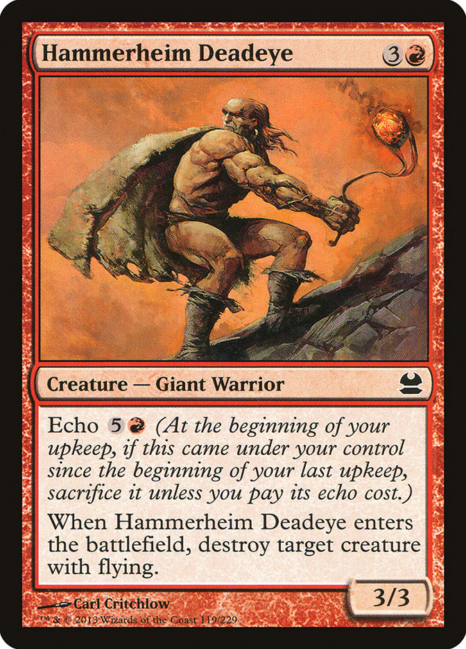 Hammerheim Deadeye [Modern Masters] | The Gaming-Verse