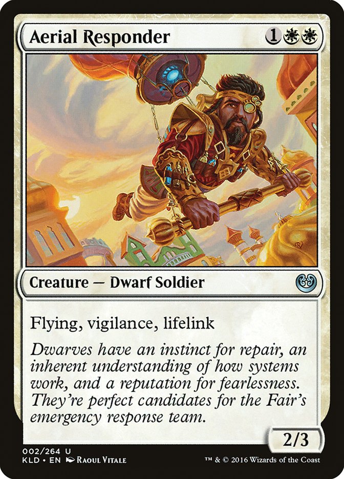 Aerial Responder [Kaladesh] | The Gaming-Verse