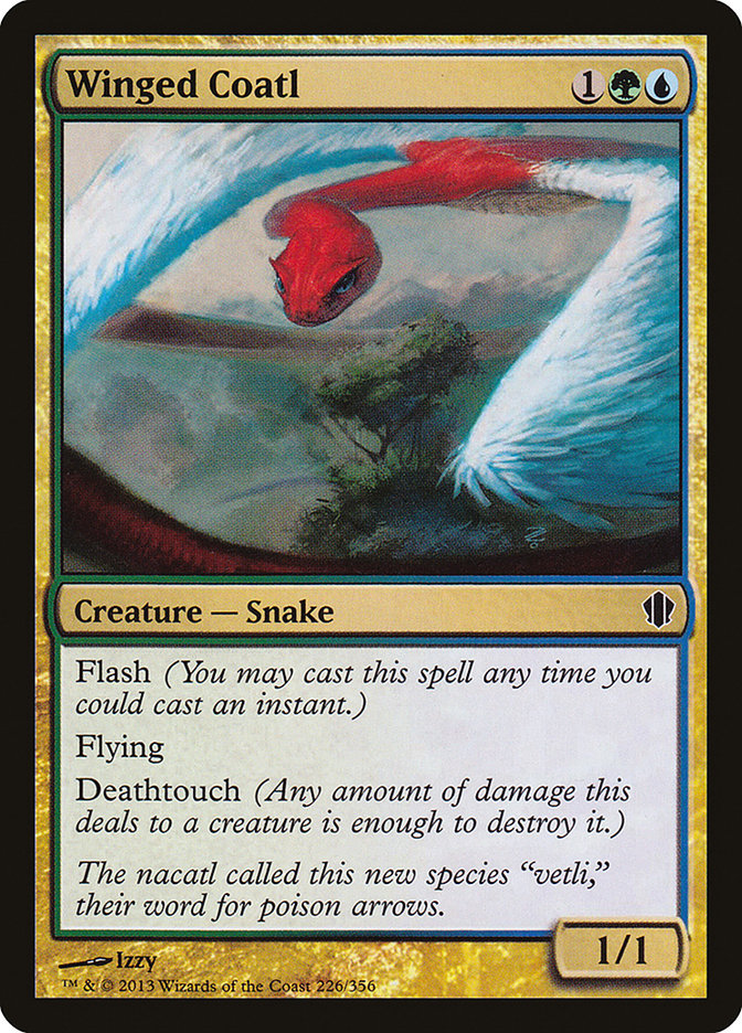 Winged Coatl [Commander 2013] | The Gaming-Verse