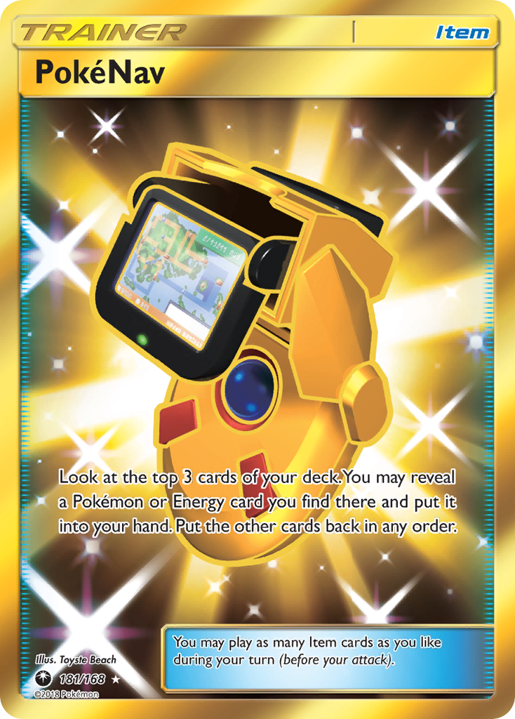 PokeNav (181/168) [Sun & Moon: Celestial Storm] | The Gaming-Verse