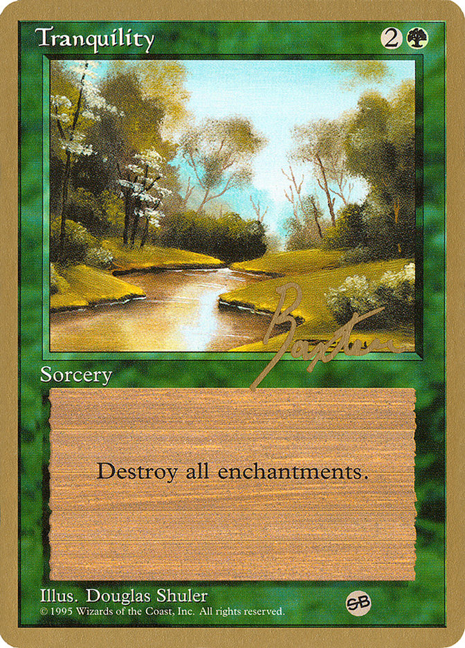 Tranquility (George Baxter) (SB) [Pro Tour Collector Set] | The Gaming-Verse