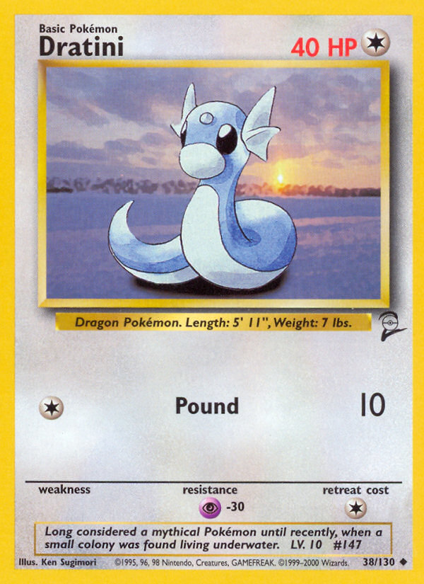 Dratini (38/130) [Base Set 2] | The Gaming-Verse