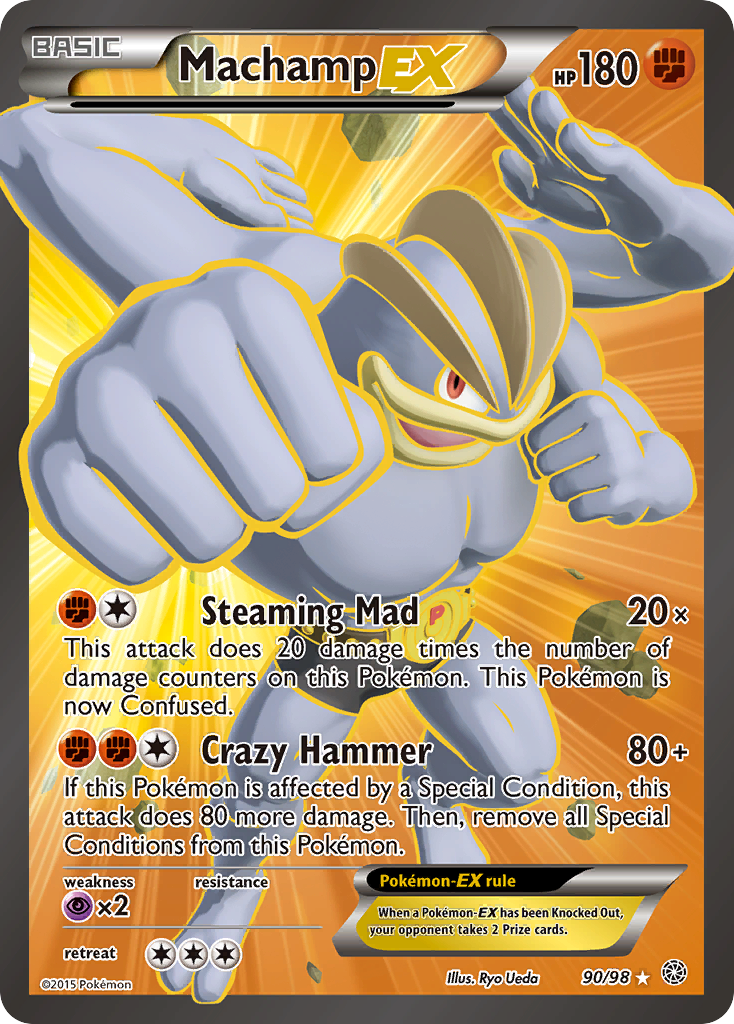 Machamp EX (90/98) [XY: Ancient Origins] | The Gaming-Verse