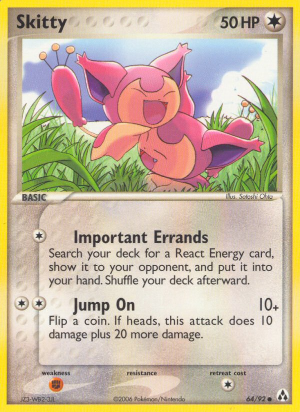 Skitty (64/92) [EX: Legend Maker] | The Gaming-Verse