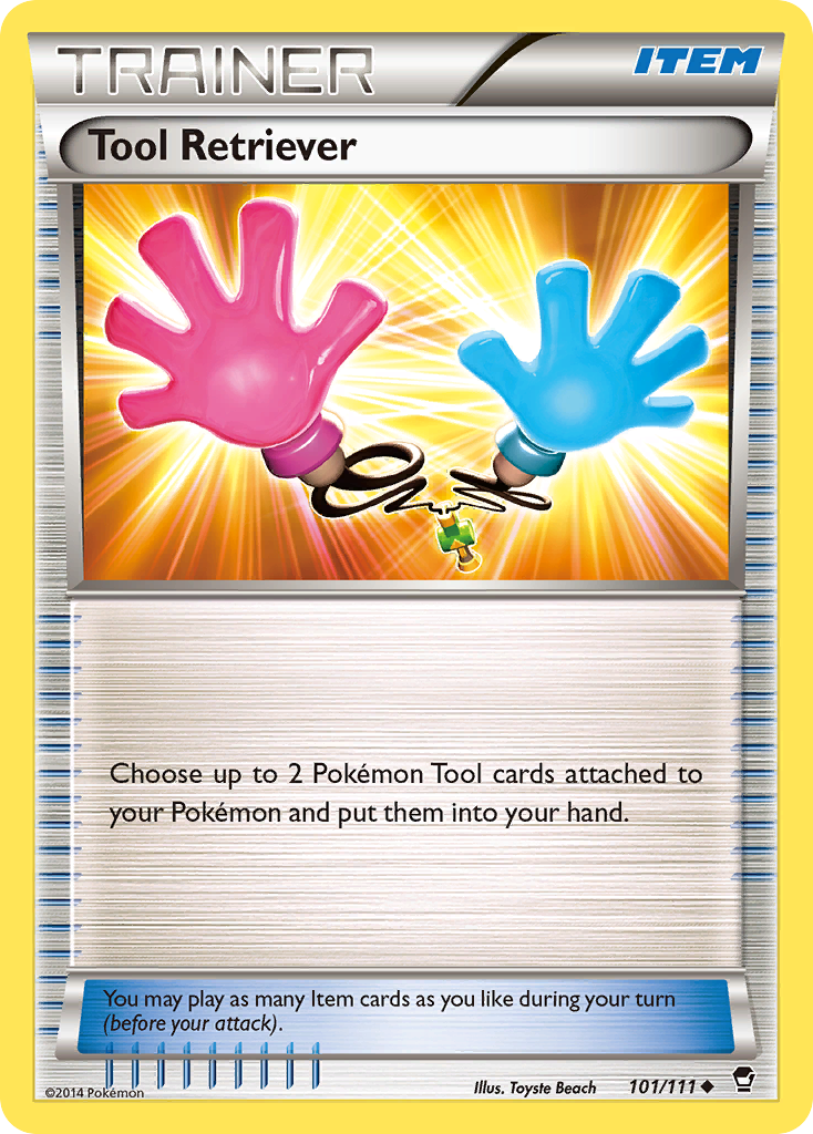 Tool Retriever (101/111) [XY: Furious Fists] | The Gaming-Verse