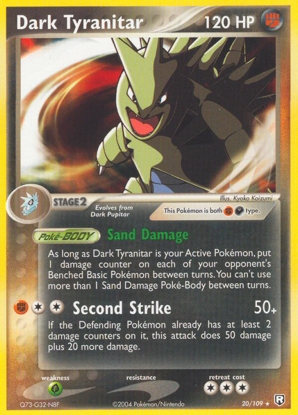 Dark Tyranitar (20/109) [EX: Team Rocket Returns] | The Gaming-Verse