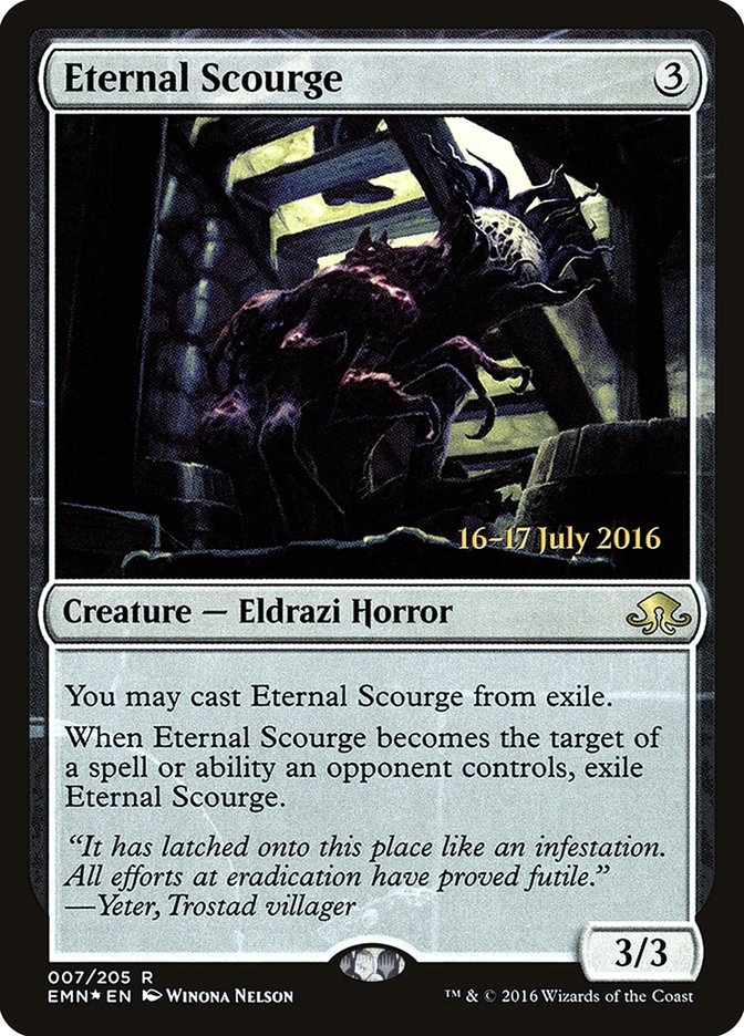 Eternal Scourge  (Prerelease) [Eldritch Moon Prerelease Promos] | The Gaming-Verse