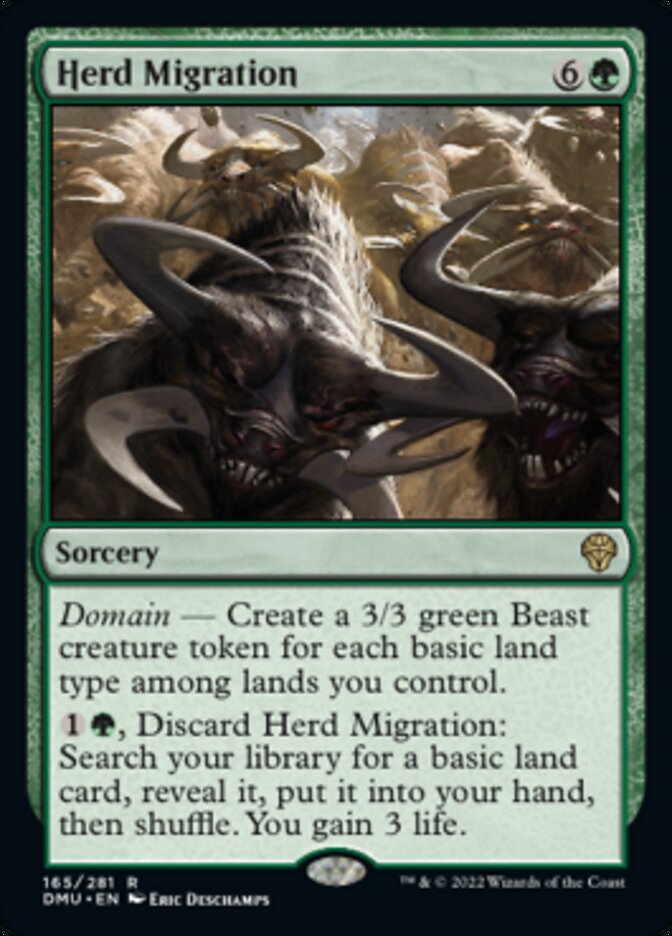 Herd Migration [Dominaria United] | The Gaming-Verse