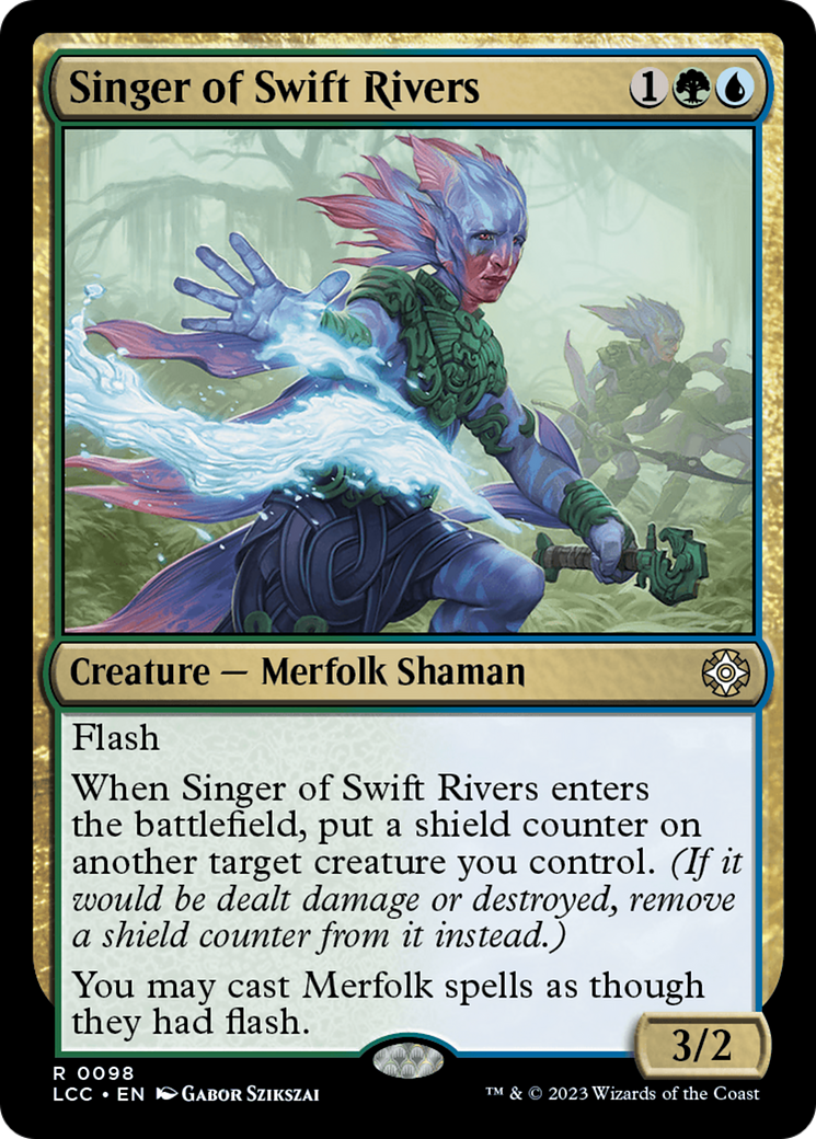 Singer of Swift Rivers [The Lost Caverns of Ixalan Commander] | The Gaming-Verse