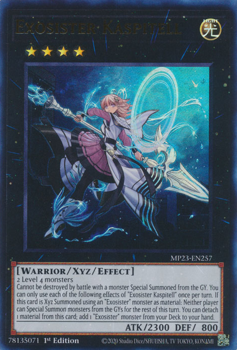 Exosister Kaspitell [MP23-EN257] Ultra Rare | The Gaming-Verse