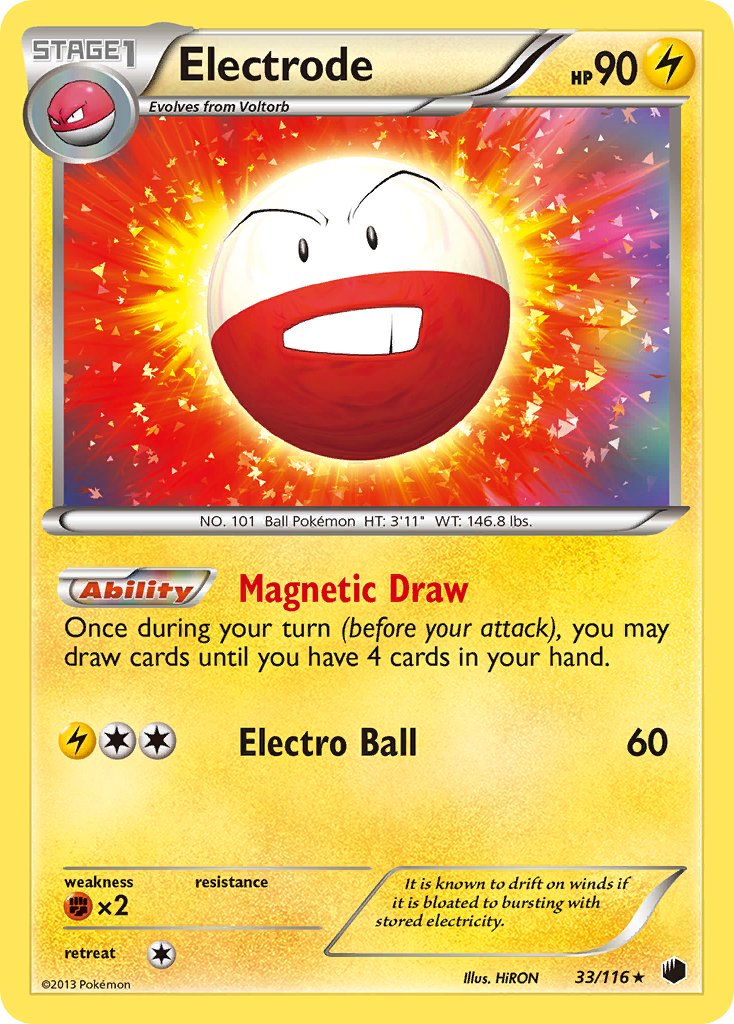 Electrode (33/116) (Theme Deck Exclusive) [Black & White: Plasma Freeze] | The Gaming-Verse