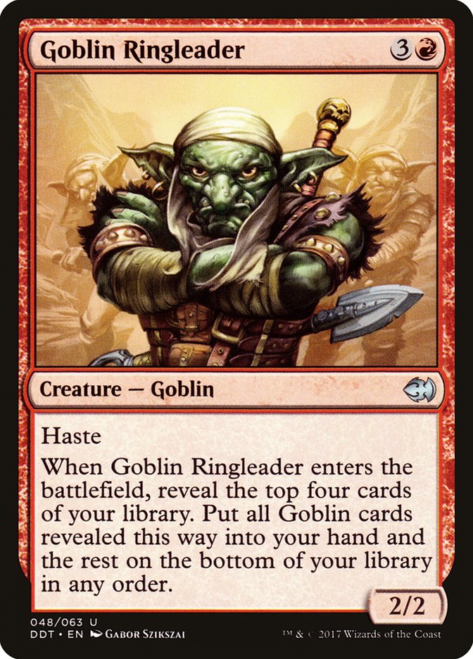 Goblin Ringleader [Duel Decks: Merfolk vs. Goblins] | The Gaming-Verse