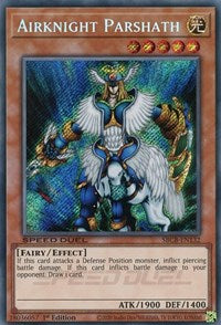 Airknight Parshath (Secret) [SBCB-EN132] Secret Rare | The Gaming-Verse