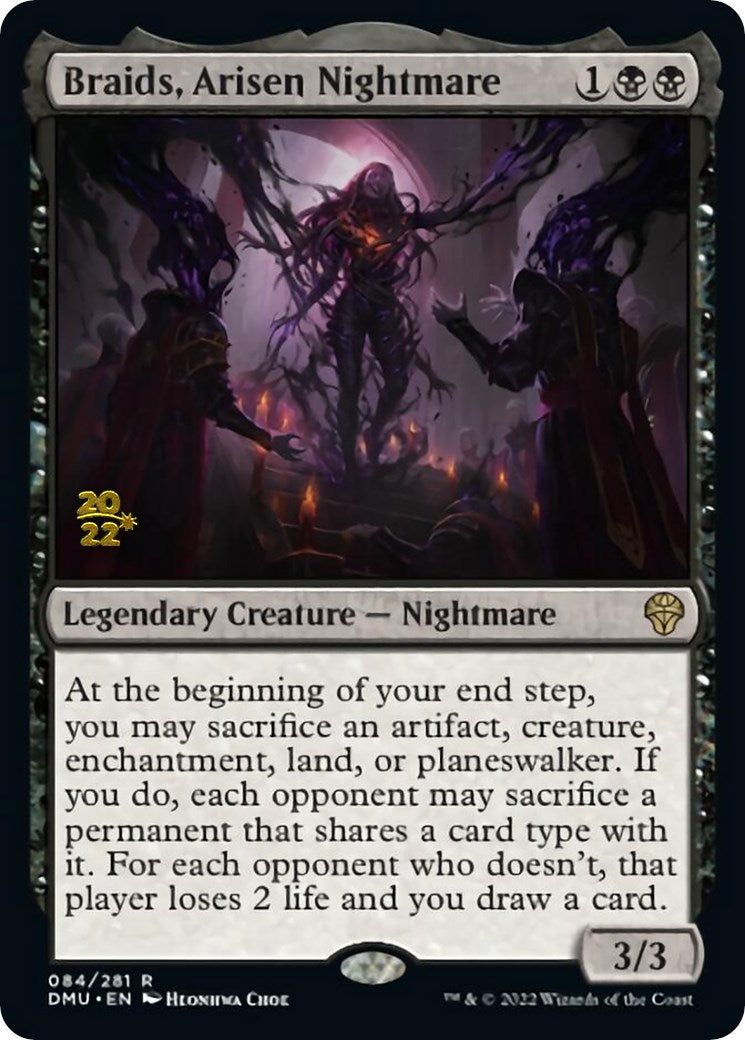 Braids, Arisen Nightmare [Dominaria United Prerelease Promos] | The Gaming-Verse