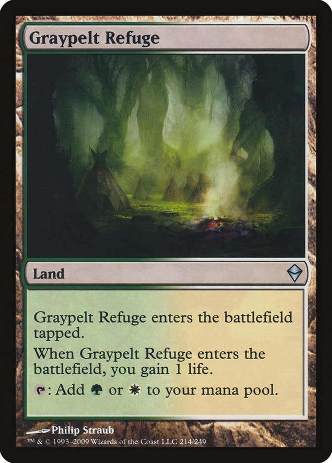 Graypelt Refuge [Zendikar] | The Gaming-Verse