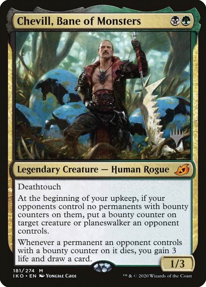 Chevill, Bane of Monsters (Promo Pack) [Ikoria: Lair of Behemoths Promos] | The Gaming-Verse