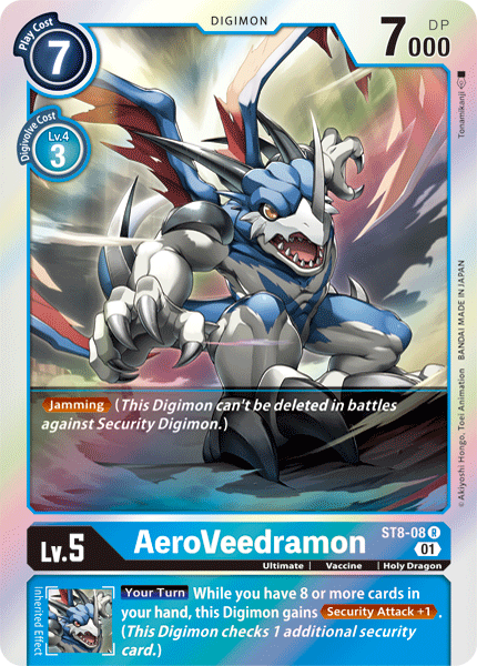 AeroVeedramon [ST8-08] [Starter Deck: Ulforce Veedramon] | The Gaming-Verse