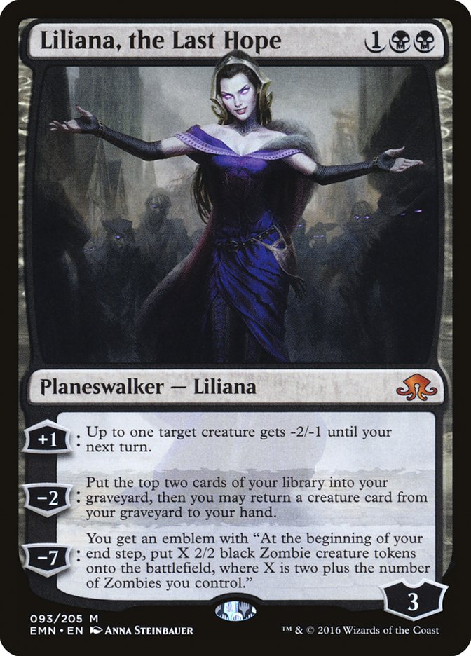 Liliana, the Last Hope [Eldritch Moon] | The Gaming-Verse