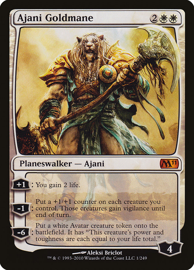 Ajani Goldmane [Magic 2011] | The Gaming-Verse