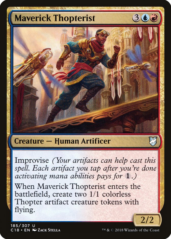 Maverick Thopterist [Commander 2018] | The Gaming-Verse