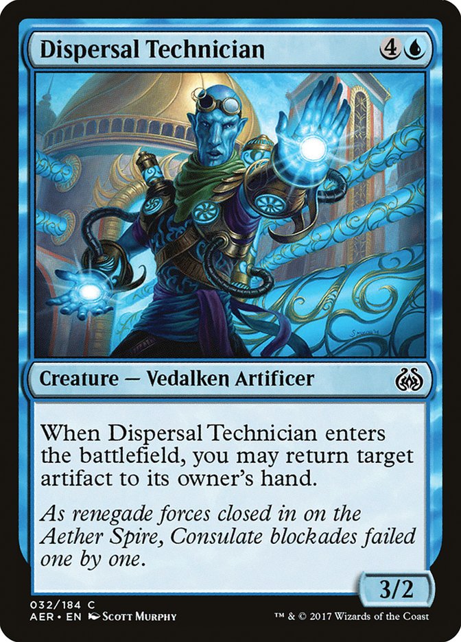 Dispersal Technician [Aether Revolt] | The Gaming-Verse