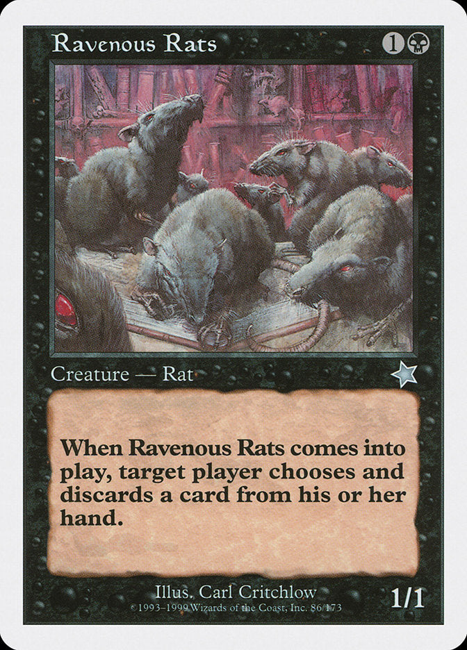 Ravenous Rats [Starter 1999] | The Gaming-Verse