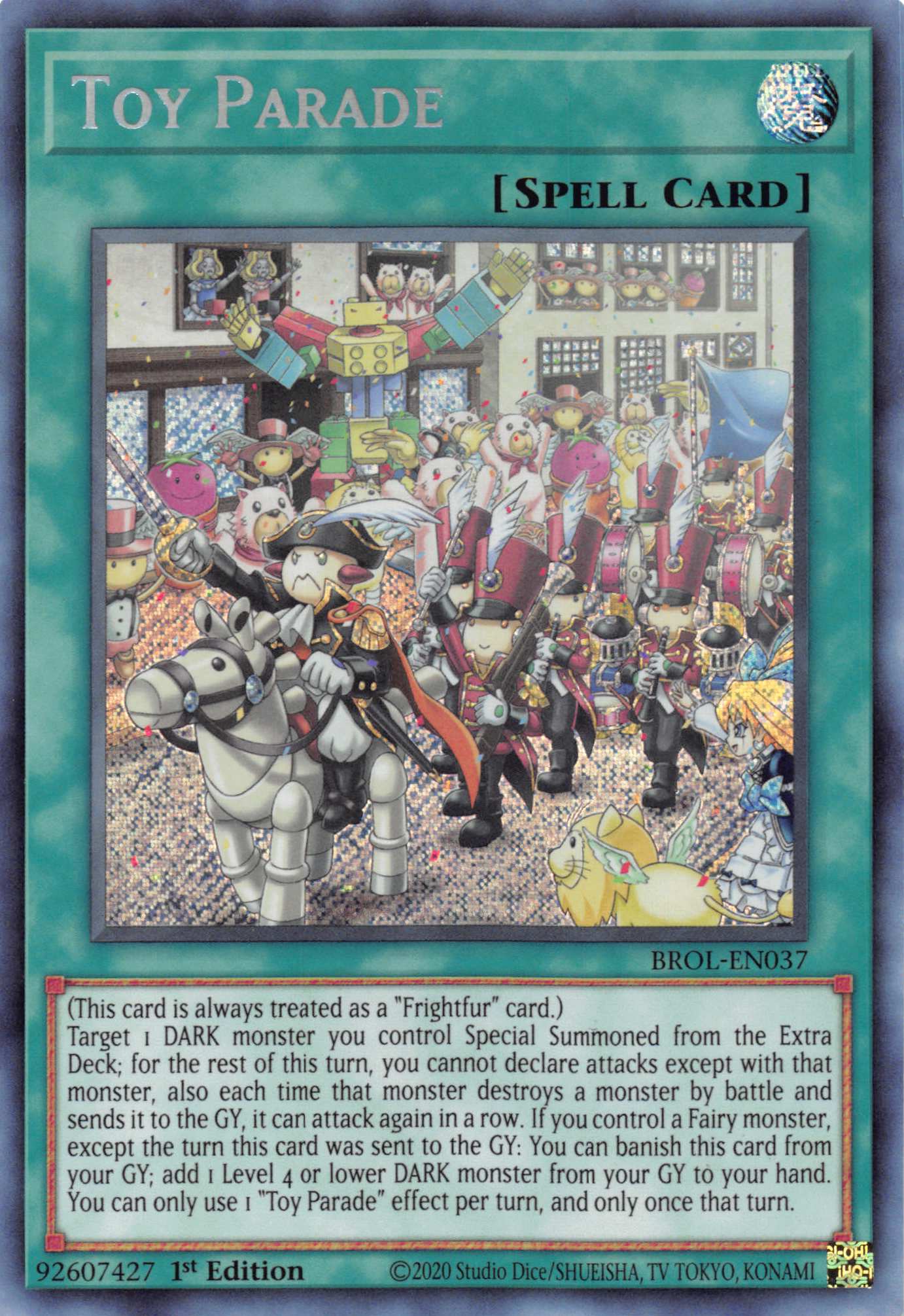 Toy Parade [BROL-EN037] Secret Rare | The Gaming-Verse