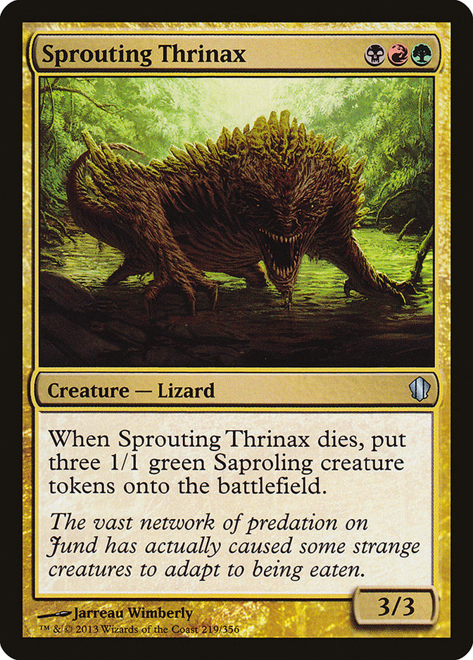 Sprouting Thrinax [Commander 2013] | The Gaming-Verse