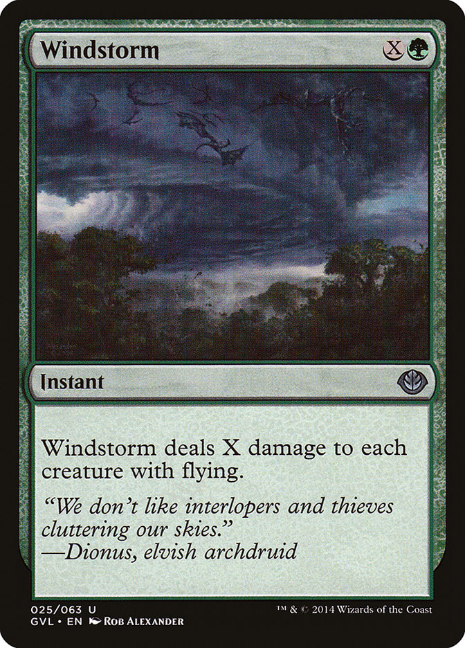 Windstorm (Garruk vs. Liliana) [Duel Decks Anthology] | The Gaming-Verse