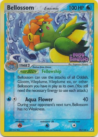 Bellossom (19/110) (Delta Species) (Stamped) [EX: Holon Phantoms] | The Gaming-Verse