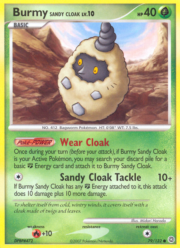 Burmy Sandy Cloak (79/132) [Diamond & Pearl: Secret Wonders] | The Gaming-Verse