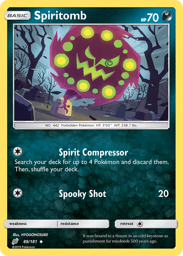 Spiritomb (89/181) [Sun & Moon: Team Up] | The Gaming-Verse