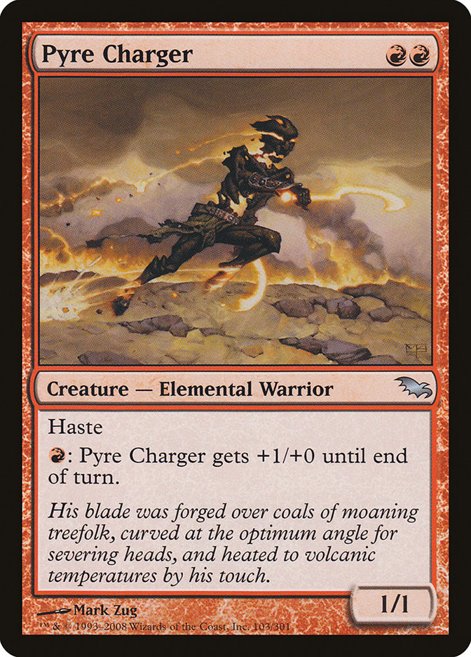 Pyre Charger [Shadowmoor] | The Gaming-Verse