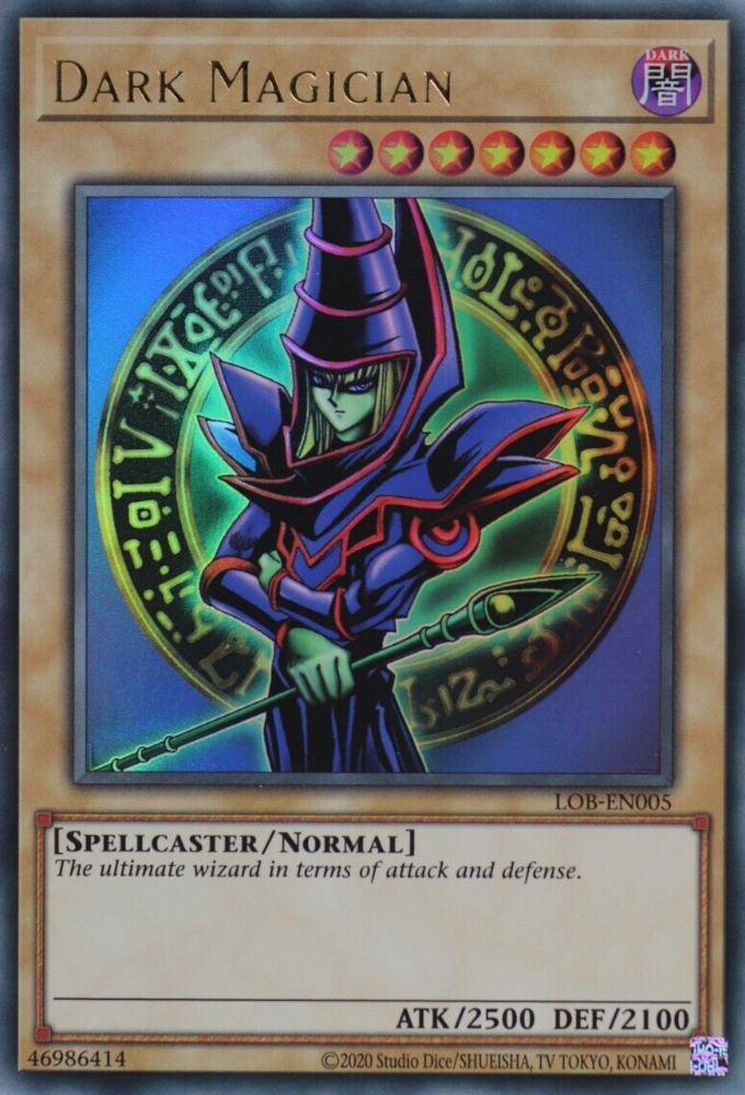 Dark Magician (25th Anniversary) [LOB-EN005] Ultra Rare | The Gaming-Verse