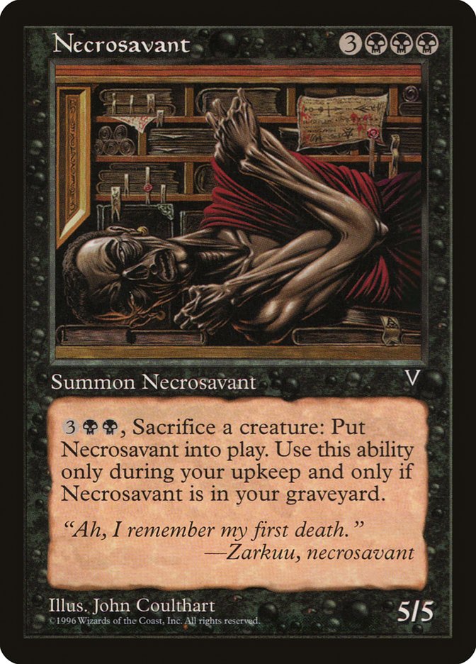 Necrosavant [Visions] | The Gaming-Verse