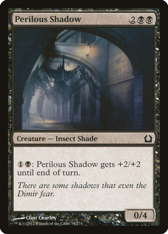 Perilous Shadow [Return to Ravnica] | The Gaming-Verse