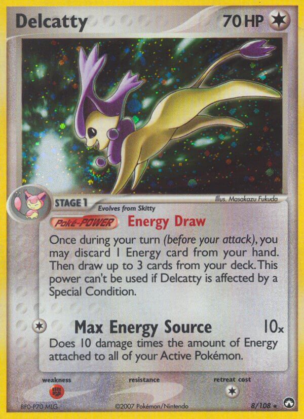 Delcatty (8/108) (Theme Deck Exclusive) [EX: Power Keepers] | The Gaming-Verse