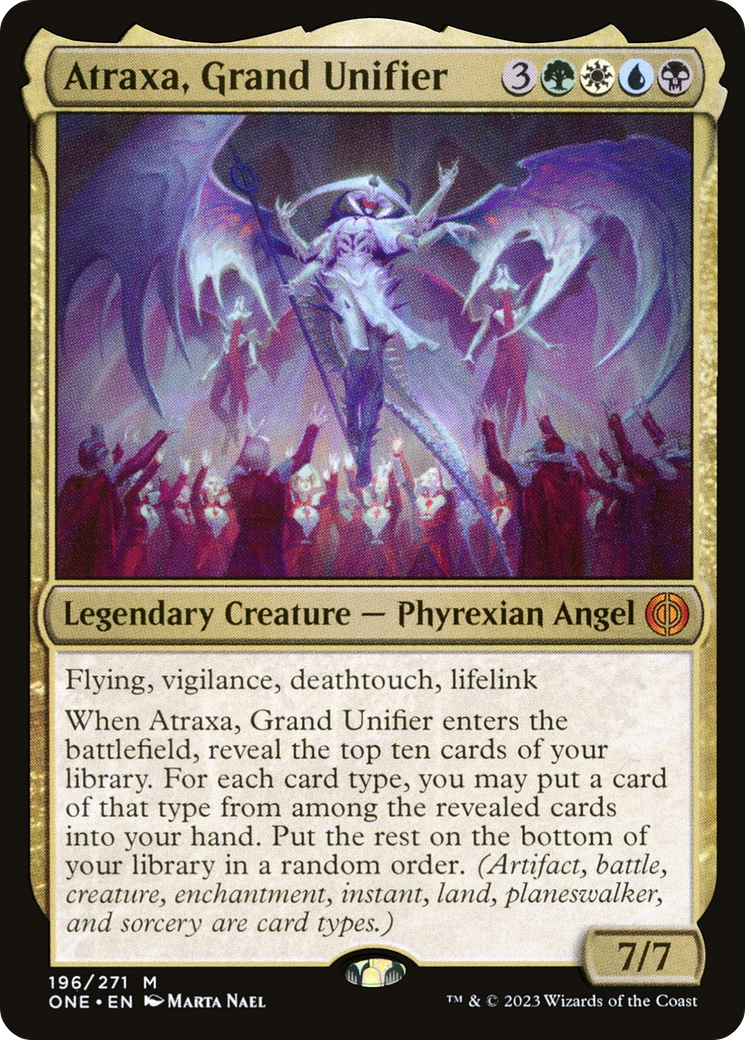 Atraxa, Grand Unifier [Phyrexia: All Will Be One] | The Gaming-Verse