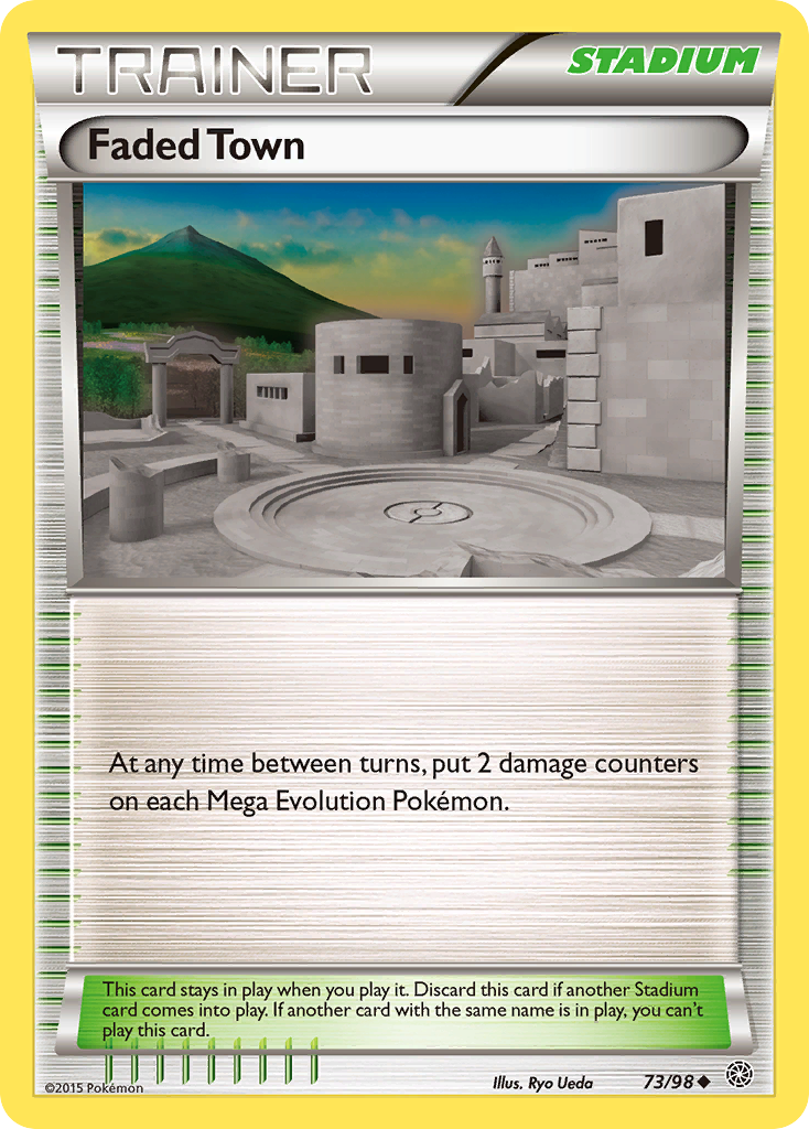 Faded Town (73/98) [XY: Ancient Origins] | The Gaming-Verse