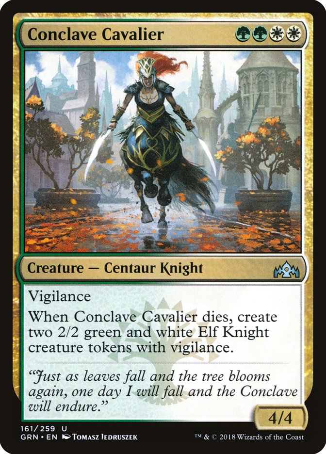 Conclave Cavalier [Guilds of Ravnica] | The Gaming-Verse
